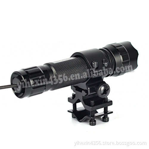 Boruit Hot Sale Q5 Aluminum Flashlight Focusing Blue Light 501B Flashlight
